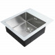 Кухонная мойка Platinum Handmade 600x510x200 white Glass