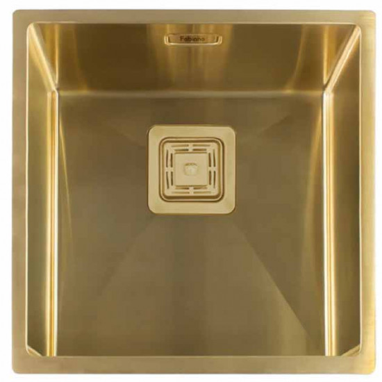 Кухонна мийка Fabiano Quadro 44 Nano Gold