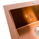 Кухонная мойка Platinum Handmade PVD 500x500x220 copper