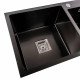 Кухонна мийка Platinum Handmade HDB 780x430x230 PVD black