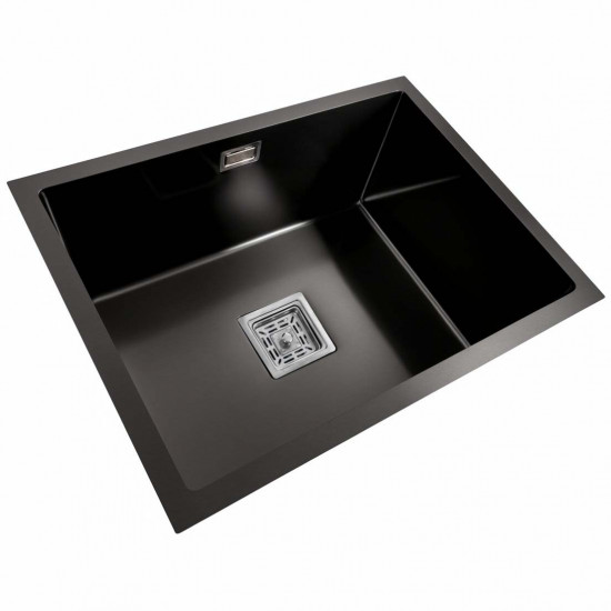 Кухонная мойка Platinum Handmade HSB 580x430 PVD black