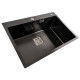 Кухонна мийка Platinum Handmade HSB 700x500 PVD black