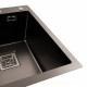 Кухонная мойка Platinum Handmade HSBB 400x500 PVD black