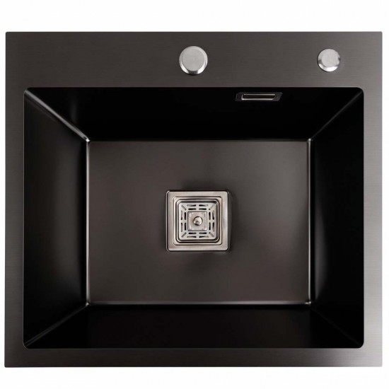 Кухонная мойка Platinum Handmade HSBB 500x450 PVD black