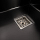 Кухонная мойка Platinum Handmade HSBB 500x500x220 PVD black