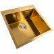 Кухонная мойка Platinum Handmade PVD 500x500x220 gold