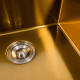 Кухонная мойка Platinum Handmade PVD 500x500x220 gold