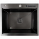 Кухонна мийка Platinum Handmade PVD 600x500 black