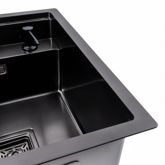 Кухонная мойка Platinum TZ 40x50 black