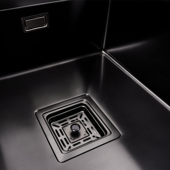 Кухонная мойка Platinum TZ 40x50 black