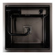 Кухонна мийка Platinum TZ 50x50 black