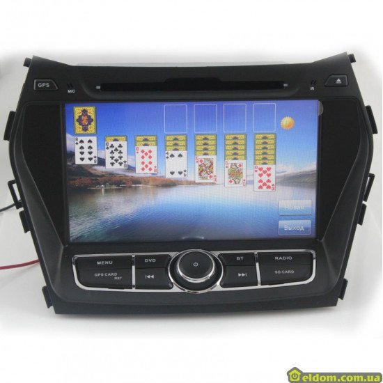 Штатная автомагнитола Hyundai iX45/SantaFe 2012 EasyGo A410 Android