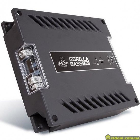 Автомобільний підсилювач Kicx Gorilla Bass 4.660