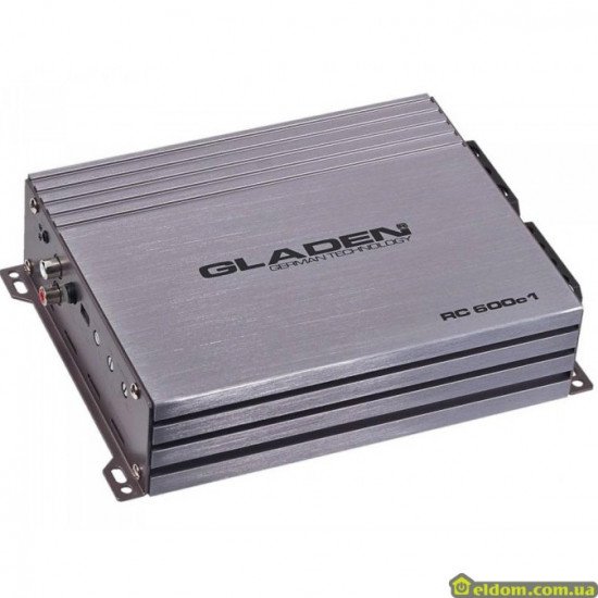 Підсилювач автомобільний Gladen RC 600c1