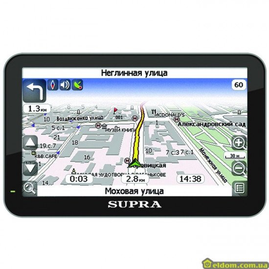 GPS-навигатор SUPRA SNP-505BT (Навител)
