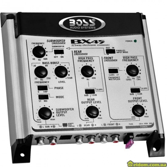 Процесор/еквалайзер Boss Audio BX45