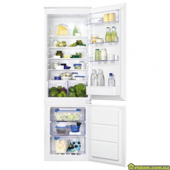 Холодильник вбудований Zanussi ZBB 928651 S