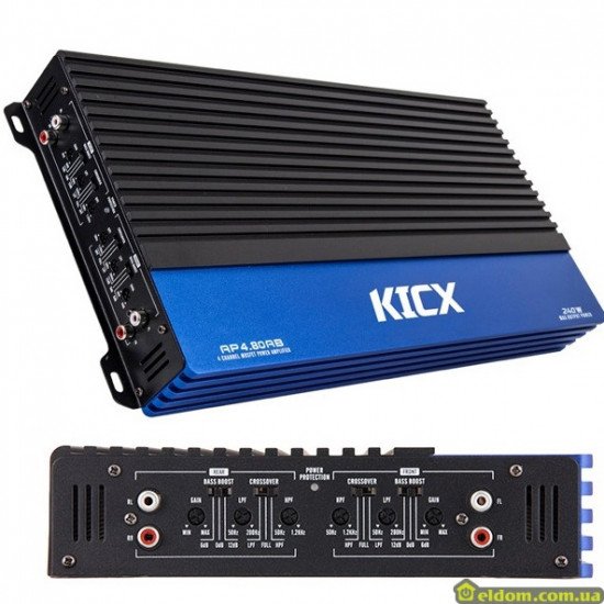 Підсилювач автомобільний Kicx AP 4.80AB