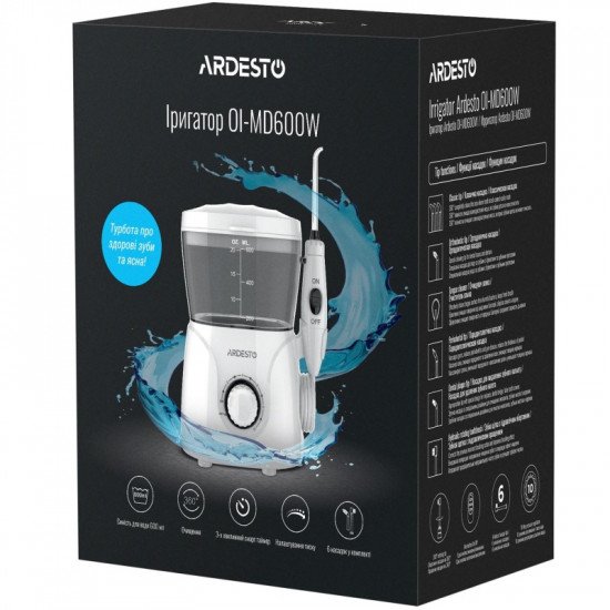 Ирригатор Ardesto OI-MD600W