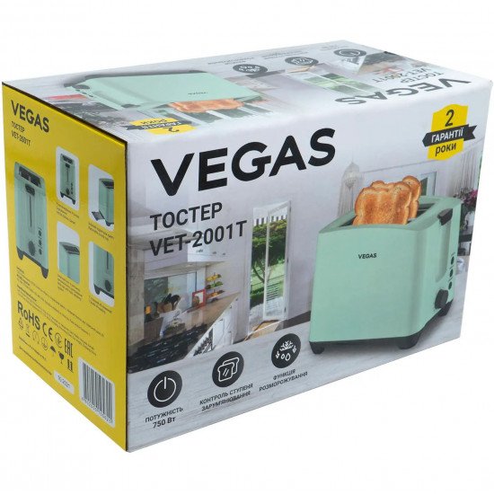 Тостер Vegas VET-2001T