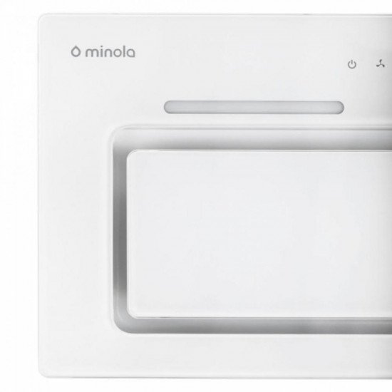 Кухонная вытяжка Minola HBI 6673 WH GLASS 1000 LED Line