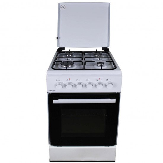 Кухонна плита Luxell LF55S-40F white