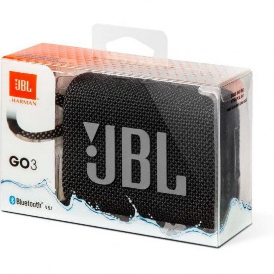Акустическая система JBL GO 3 BLK
