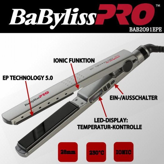 Приборы для укладки волос BaByliss Pro BAB2091EPE