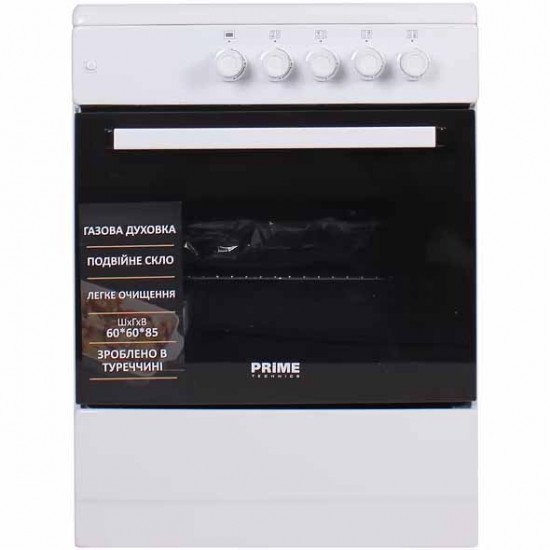 Плита кухонная PRIME Technics PSG 64003 W