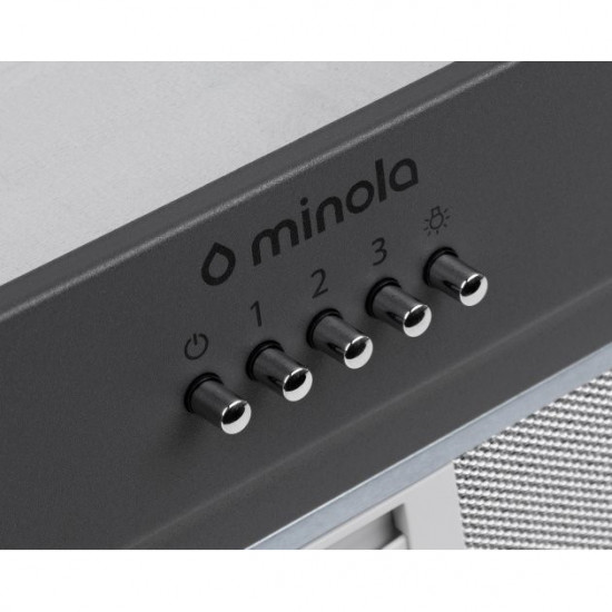 Кухонная вытяжка Minola HBI 5202 GR 700 LED