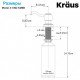 Дозатор для мыла Kraus KSD-52SS