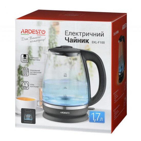Чайник Ardesto EKL-F100
