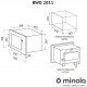 Встраиваемая микроволновая печь Minola BWO 2011 WH