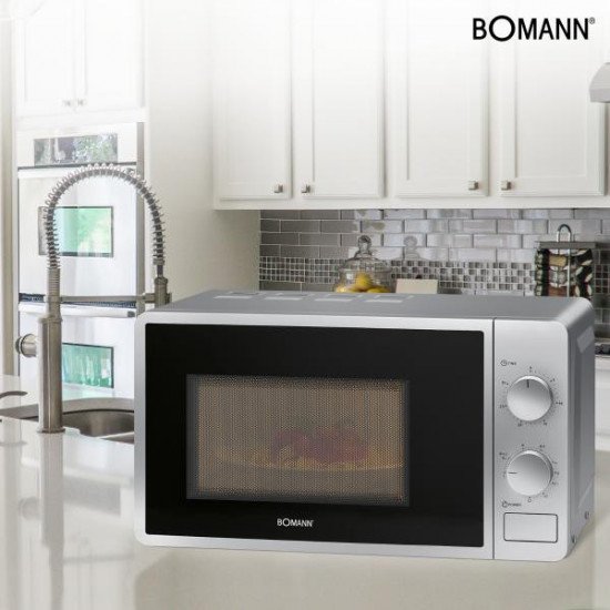 Микроволновая печь Bomann MWG 6015 CB silver
