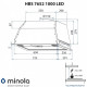 Кухонная вытяжка Minola HBS 7652 BL 1000 LED