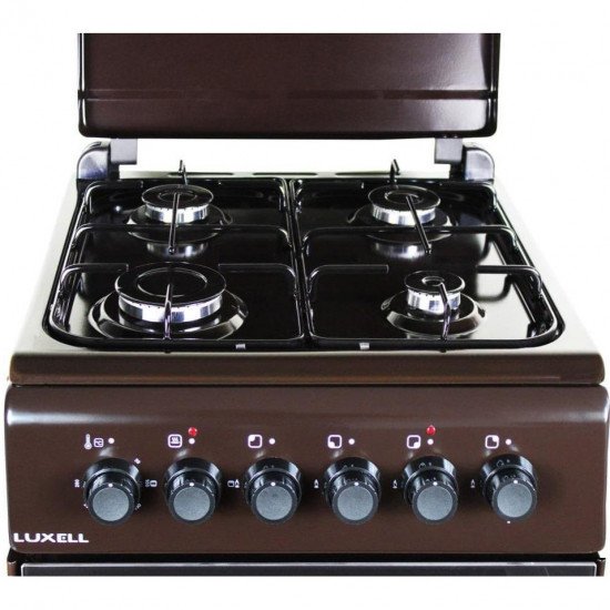 Плита кухонная Luxell LF55S-40F brown