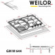 Варочная поверхность Weilor GM W 644 WH