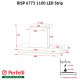 Кухонная вытяжка Perfelli BISP 6773 BL 1100 LED Strip