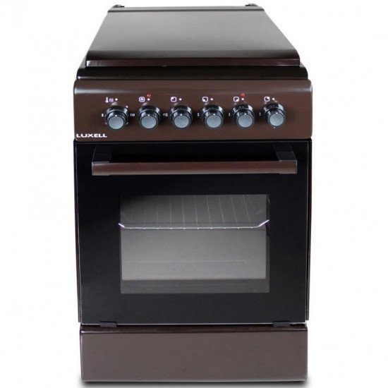 Кухонна плита Luxell LF55S-40F brown